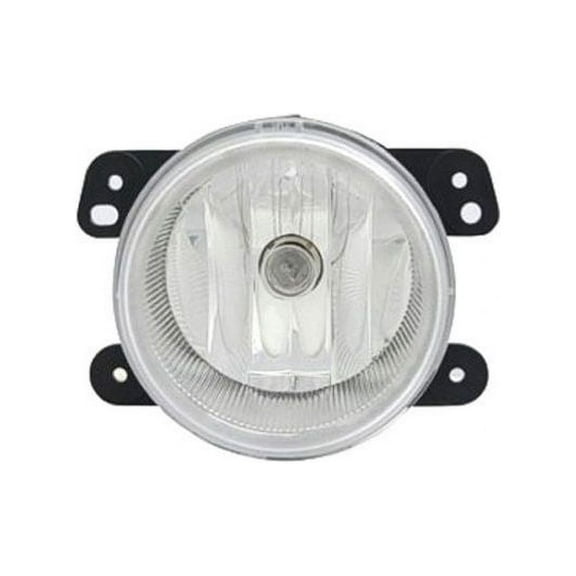 Fog Light - Compatible with 2020 - 2023 Jeep Gladiator Crew Cab Pickup 2021 2022