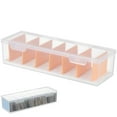 thumbnail image 3 of SHISUYAN Card Organizer Box With Dividers Playing Card Case Trading Card Organizer Playing Card Storage Sports Card Storage With Lid, 3 of 8
