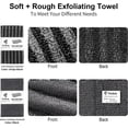 thumbnail image 2 of Exfoliante corporal Yiclick para ducha y baño, color negro, 2 of 6