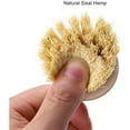 thumbnail image 2 of Cepillo de bambú ecológico para platos, solución de limpieza de cocina sostenible, sin plástico y sin residuos, 2 of 8