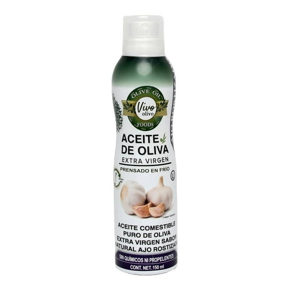 Aceite de Oliva Extra Virgen Vivo Olivo Ajo Rostizado 150 ml