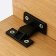 4PC Push In Fittings Press Fit Panel Clips Kitchen Plinth Fasteners