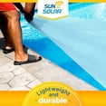 thumbnail image 3 of Sun2Solar Rectangle 1600 Series Clear Swimming Pool Solar Cover, 18' x 40', 3 of 7