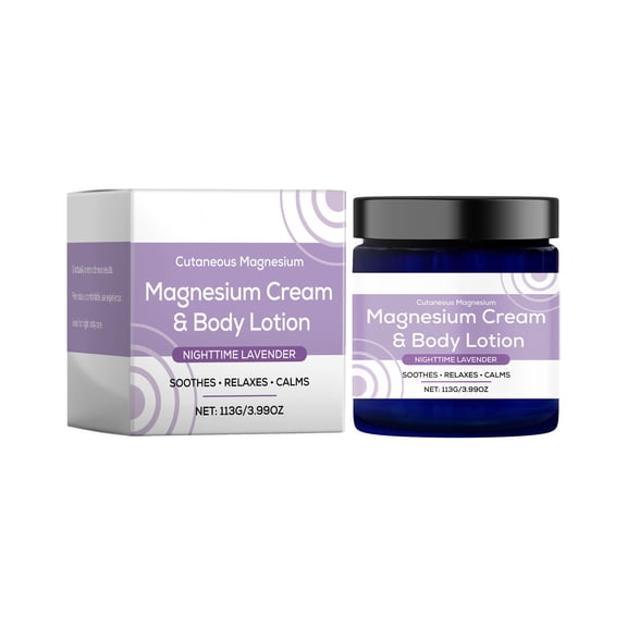 PiGOGI Night Soothing Cream - Relaxing Muscle Body Care, Moisturizing, Calming, 113g