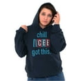 thumbnail image 4 of Official Icee Logo Chill I Got This Unisex Plus Size Hoodie Brisco Brands 2X, 4 of 4
