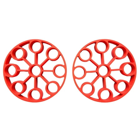 

ROCKROK Multipurpose 9 Slot Eggs Cooking Rack Heat Resistant Eggs Steamers for Kitchens