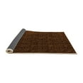 thumbnail image 2 of Ahgly Company Indoor Rectangle Abstract Orange Modern Area Rugs, 6' x 9', 2 of 4