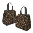 thumbnail image 2 of Camo and Maple Brown Pattern Insulated Lunch Bag for Women Men, Large Portable Soft Cooler Tote, Thermal Food Storage Bag with Pearl Cotton, 8.66L, 8.75"x5.75"x9.5", 2 of 6