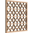 thumbnail image 3 of Ekena Millwork 15 3/8"W x 15 3/8"H x 3/8"T Medium Akron Decorative Fretwork Wood Wall Panels, Alder, 3 of 6