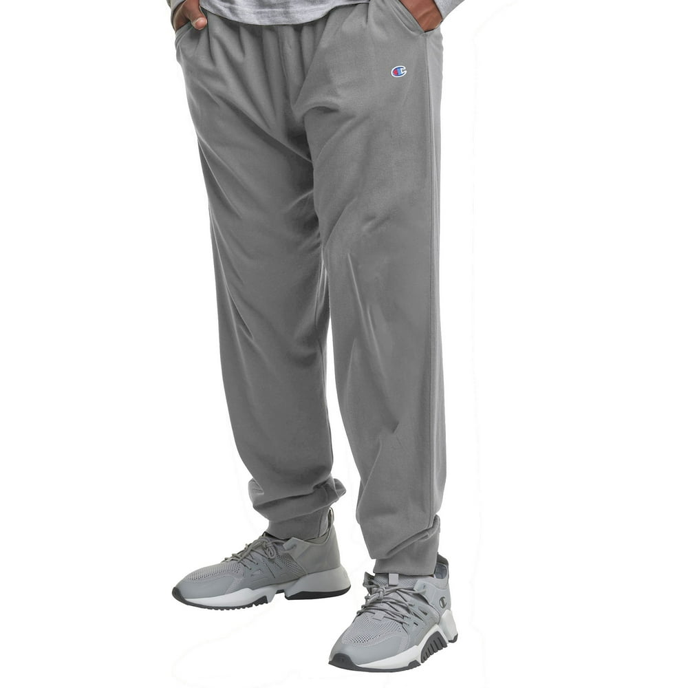 champion men's jersey joggers