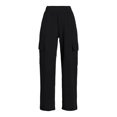 thumbnail image 5 of Avia Women's Athleisure Plush Fleece Adjustable Hem Cargo Pants, Sizes XS-XXXL, 5 of 5