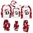 thumbnail image 6 of Fgnfyis Matching Family Christmas Pajamas Deer Horn Letter Print Long Sleeve Pajamas Set Loungewear, 6 of 6