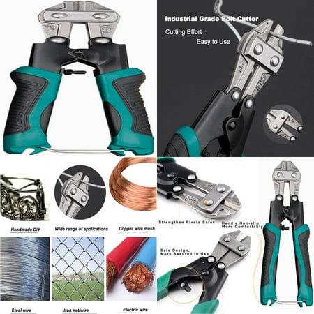 

Reliable and Compact Mini Spring Bolt Cutter - Effortless Cutting for Bolts Chains and Screw Rods. Durable Steel Wire Cutter with Versatile Design - Precise and comfortable grip for all