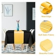 thumbnail image 3 of Juego de mantel y camino de mesa, paquete de 16 unidades, color negro dorado, para fiesta, 3 of 7