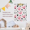thumbnail image 7 of Coolnut Pig Clipboard, Acrylic Standard A4 Letter Size Clip Board with Low Profile Clip for Office, Classroom, Doctor, Nurse and Teacher Gifts, 7 of 7