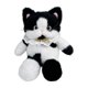 thumbnail image 2 of Linda mochila de peluche de gato Catada de peluche de gato para amantes de las mascotas para niños adolescentes negro, 2 of 8