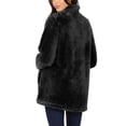 thumbnail image 3 of KOGMO Women's Soft Faux Fur Zip Up Jacket with Pockets Relaxed Fit, 3 of 4