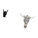 thumbnail image 5 of Estatua del gesto de la roca,Estatuas y figuras de dedos con gestos de música rock,Escultura de pared de calavera,Estatua de resina con cabeza de vaca para decoración de pared y hogar,Adornos, 5 of 8