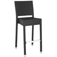 thumbnail image 6 of SAFAVIEH Bethel 43.5 in. High Indoor/Outdoor Rattan Bar Stool, Black, 6 of 9