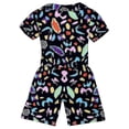thumbnail image 2 of Stranger Things Saison 3 Eleven Costume Combinaison Chemise Tenue A, 2 of 3