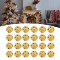 thumbnail image 4 of Campanas De Navidad Conjunto De Adornos Para árboles De Navidad 24 Piezas Campanas De Navidad 40 Mm Pintura De Hierro Ahuecado Pentagrama Navidad Campana Esmerilada Decoración ANGGREK Otros, 4 of 8