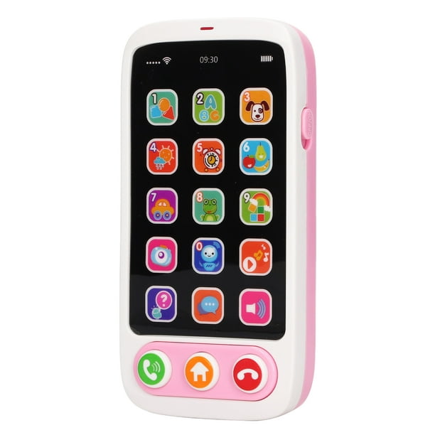 Téléphone Portable Pour Bébé, Interface Colorée, Taille Compacte,  Smartphone Amusant, Aide à L'éducation Précoce Avec Boutons Pour Jeu  Parent-enfant 