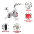 thumbnail image 3 of Bicicleta de Ciclismo Interior Magnética con Transmisión por Correa Sunny Health & Fitness SF-B1876 Sunny Health & Fitness Bicicleta de Ciclismo Interior Magnética con Transmisión por Correa Sunny Health & Fitness SF-B1876, 3 of 3