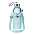 thumbnail image 5 of REGALWOVEN Water Bottle Bag, Mesh Portable Holder Adjustable Strap for Hiking and Camping Blue, 5 of 6