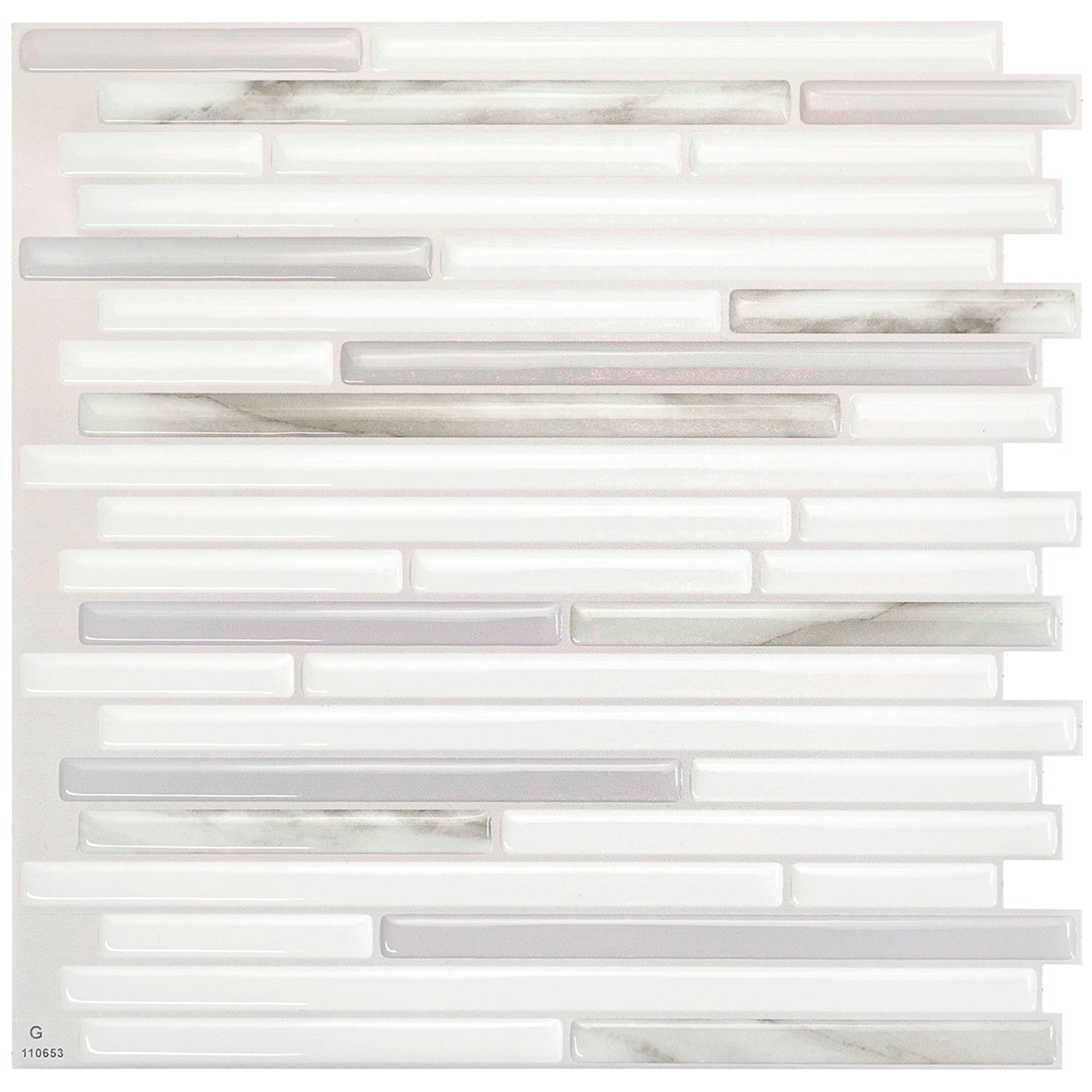 Smart Tiles Peel and Stick Backsplash Tiles Premium 3D Kitchen and