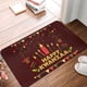 thumbnail image 4 of Alfombra de baño de franela con diseño de feliz Kwanzaa, para interiores y exteriores, para entrada, porche delantero de casa, 4 of 7