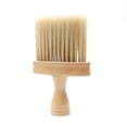 thumbnail image 1 of Cerdas de nailon suaves, área de cerdas ancha - Mango de madera exclusivo - Accesorios para corte de cabello, peinado y barbería, 1 of 5