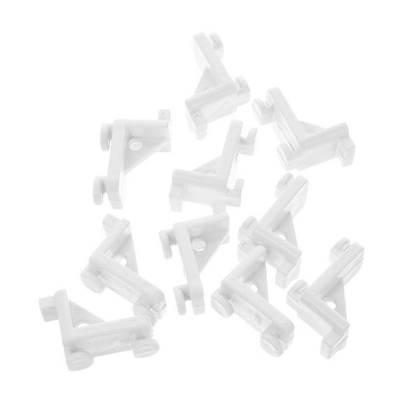 10pcs Freezer Shelf Support Hook Refrigerator Shelf Clip Freezer Shelf Clip Cooler Shelf Clamp For Home And Commercial Use