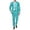 Sky Blue, variant on Valora Men Fahion Outfit Men's Suits Carnival 3D Digital Printed Ensemble with Jacket and Trousers for Business Occasions Sky Blue 3XL