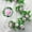 A88 Fufafayo under $5, variant on Fufafayo under $5 Artificial Flower Vine, Spring Summer Wreath with Wildflower Design, Decorative Flower Garland for Indoor Outdoor, Wedding Arch Porch Staircase Decor