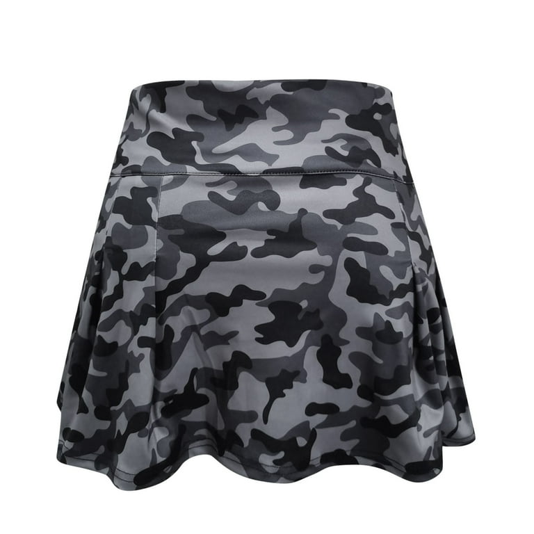 Women's Print Tennis Skirt Sport Golf Shorts Skirt High Waist Pleated Mini  Corset Skirt High Waist Grass Skirts Ruched Skirt Crop Top And Skirt Set  for Women Skirt Cover Ups for Swimwear