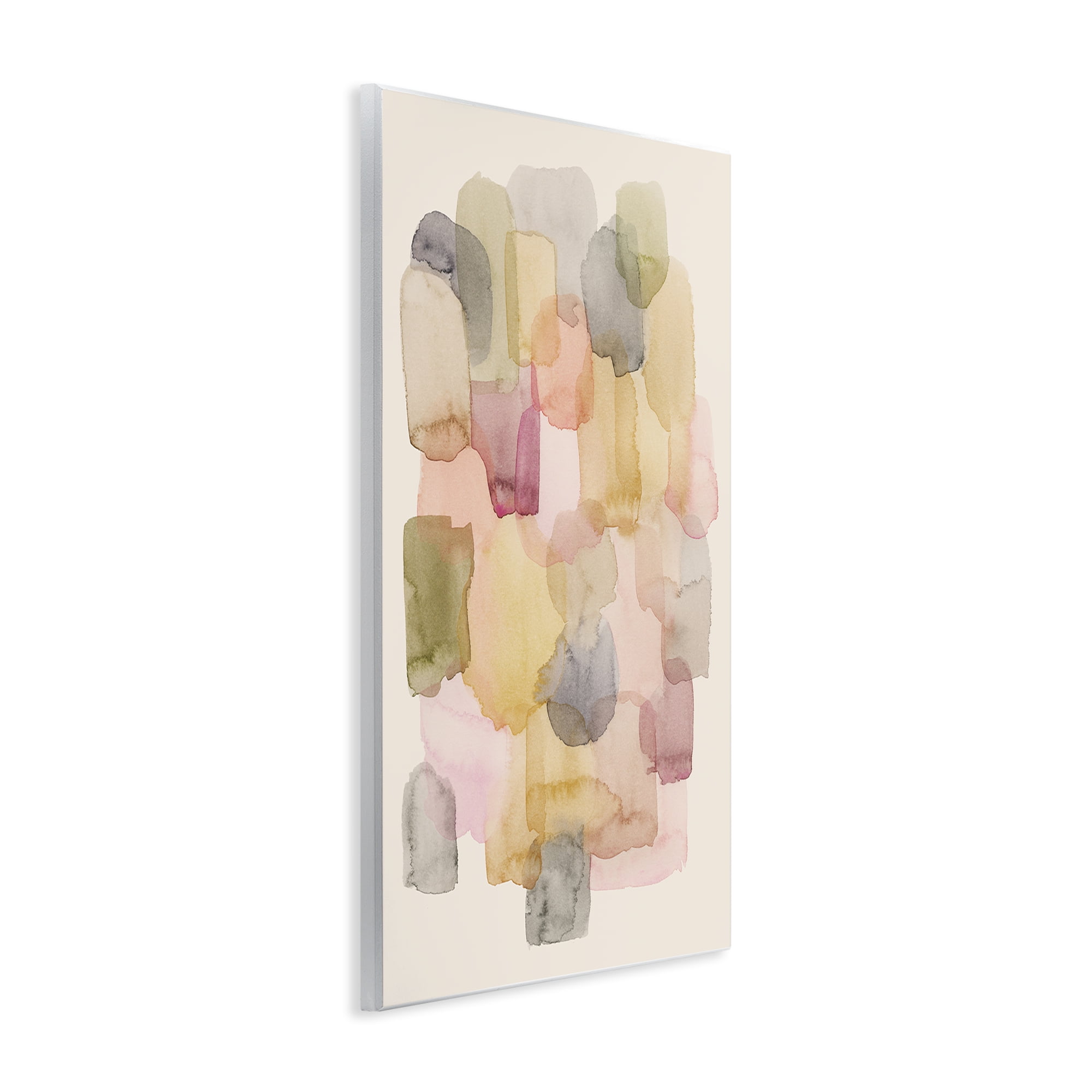 Stupell Industries Various Paint Blobs Abstract Painting Unframed Art Print Wall Art, 10 x 15