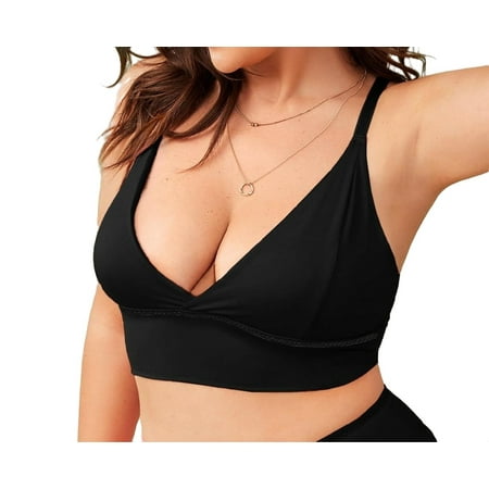 

A Piece Black Plus Size Bras & Bralettes (Women s)