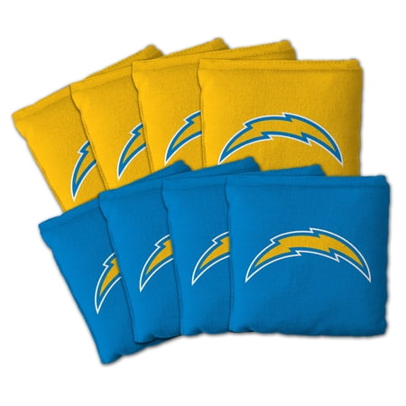 Los Angeles Chargers 8pk Licensed Cornhole Bags