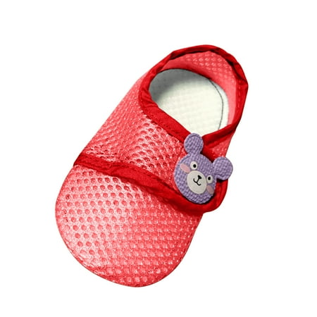 

Toddler Baby Shoes Animal Mesh Breathable Non-Slip Soft Sole Lightly Prewalker Shoes for Kids Size L;2-3 Y