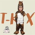 thumbnail image 4 of KAUOD Halloween Realistic Outfit Dinosaur Jumpsuit Kids Baggy Halloween Birthday Party Oversized Jumpsuits Fall Winter Outfits, 4 of 4