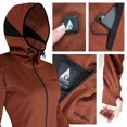 thumbnail image 5 of ActionHeat 5V Women's Battery Heated Slim Fit Hoodie- Picante, 5 of 9