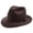 Mink, variant on Frederick Wool Felt Fedora Hat - TWFRDK