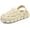 7-7.5 Women/5.5-6 Men, variant on Clogs for Women Men, Golf Ball Bubble Clogs Shoes, Lychee Sandal Foot Spa Massage Bubble Slippers, Beach Shower Light Cloud Slide