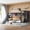 Black, variant on HanuQ Twin XL Metal Loft Bed with Basketball Hoop, Slide, Climbing Wall and Bookshelves, Multi-Functional Play Design with Sturdy Frame, No Box Spring, Black and Yellow