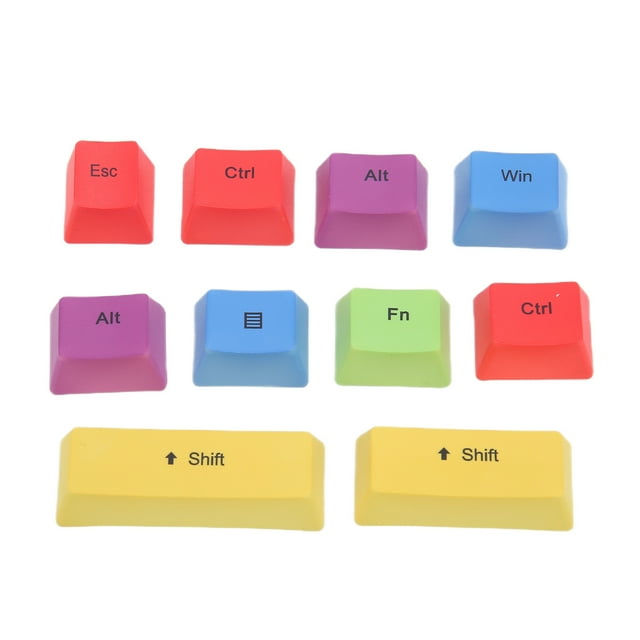 Teclas PBT, Teclas De Sublimación De Tinte Cóncavas Curvas Para Teclado Mecánico
