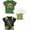 Hunter Green/White/Black, variant on TMNT Ninja Turtles T-Shirt Outfit Boy Tee Toddlers Birthday to Kids Clothes 10 hGn/W/Bk SS