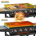 thumbnail image 4 of Wind Guards For Blackstone 36 Inch Griddle,Magnetic Wind Guard For Blackstone 36" Griddle,Compatible with Blackstone 36 Inch Griddle Hood,Rear Grease Cup and Side Shelf, 4 of 6