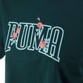 thumbnail image 4 of Playera Puma Graphics Flower para Mujer 687411-60 verde oscuro M, 4 of 5