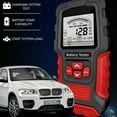 thumbnail image 3 of TFixol Advanced 12V-24V Battery Conductance Tester with Reverse Polarity Protection, 2.7" Screen, Red/Yellow Options, TK-200 for Car & Motorcycle Batteries, 3 of 6
