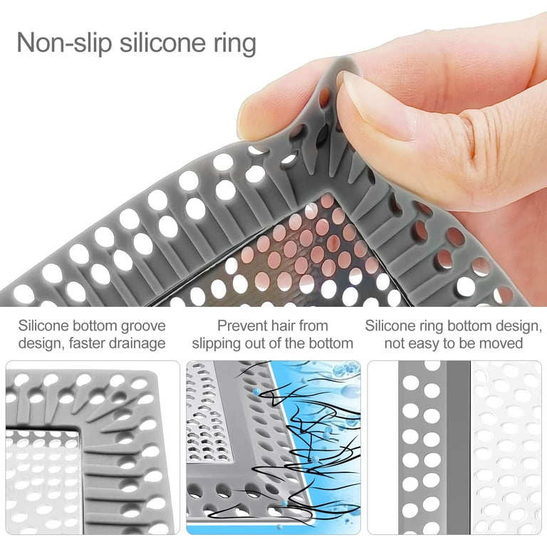 LEKEYE Disposable Drain Hair Catcher, Shower Drain Protector Silicone Mesh  Stickers-25 Pack(Patented Product) - Coupon Codes, Promo Codes, Daily  Deals, Save Money Today